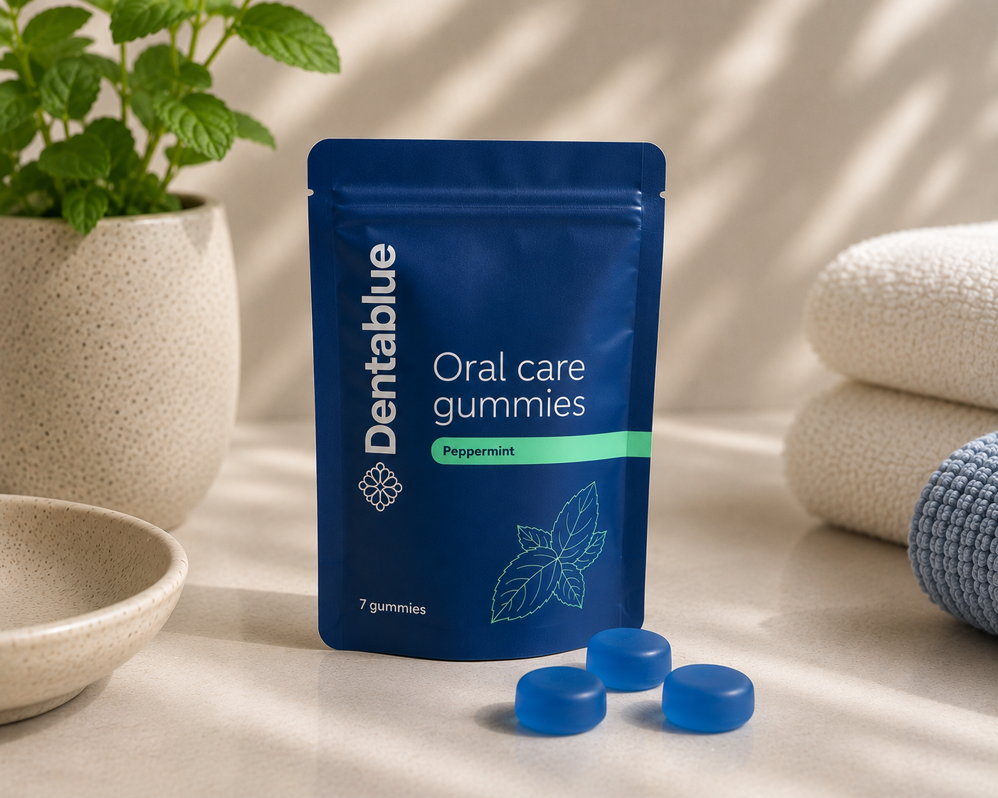 DentaBlue Peppermint Travel Pack